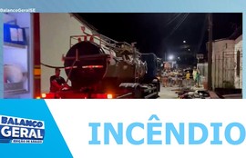 Casa é incendiada na BR-235, em Itabaiana