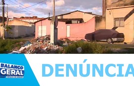 Moradores de São Cristóvão denunciam terreno que é usado como descarte irregular de lixo