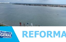 O Lago da Gente Sergipana está interditado para a realização de obras de reforma