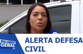 Aracaju registra mais de 50 mm de chuva nas últimas 12 horas