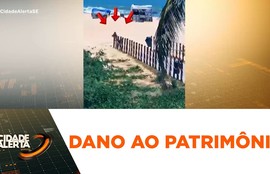 Dois casos de vandalismo são registrados em Aracaju