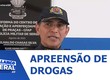 Polícia Militar apreende drogas em ônibus com torcedores do Santa Cruz em Sergipe