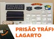 Mulher suspeita de tráfico de drogas é presa