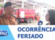 Diversas ocorrências foram  registradas neste feriado