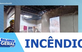 Incêndio no município de Itabaiana pode ter sido causado por vela