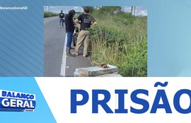 Homem é preso com drogas na SE-170 no trecho entre Tobias Barreto e Lagarto