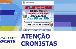 ACDS realiza neste sábado em quatro locais eleição para o triênio 2026-2029