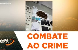 Operações do 5º Batalhão prendem suspeitos com drogas, simulacro e celular roubado