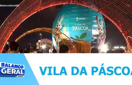 Último dia de Vila da Páscoa atrai turistas e aracajuanos para a Orla da Atalaia