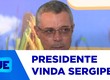 Governador do estado fala sobre a vinda do presidente Lula para Sergipe