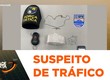 Suspeito de tráfico é preso com crack e cocaína no bairro Coroa do Meio