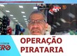 Receita Federal realiza operação contra pirataria de vestuário e tênis no centro da capital