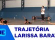 Ginasta Larissa Barata fez história ao chegar à final nos Jogos Olímpicos de Atenas em 2004