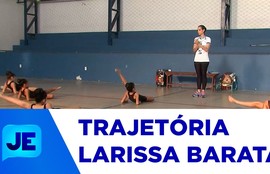 Ginasta Larissa Barata fez história ao chegar à final nos Jogos Olímpicos de Atenas em 2004