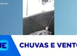 Previsão é de chuvas intensas e ventos fortes até esta sexta-feira em todo o estado
