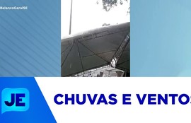Previsão é de chuvas intensas e ventos fortes até esta sexta-feira em todo o estado