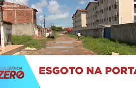 Moradores do loteamento São Brás denunciam abandono e convivem com esgoto na porta de casa
