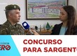 Estão abertas as inscrições para concurso de sargento até 4 de maio