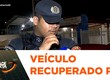 Polícia Militar recupera carro de motorista de aplicativo após assalto