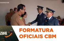 Corpo de Bombeiros de Sergipe realiza formatura de promoção para 13 oficiais