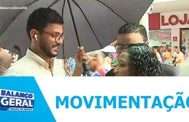 Dia das mães aquece comércio no centro de Aracaju