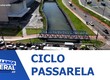 Ciclopassarela e reurbanização do canal do Bairro Industrial buscam melhorar mobilidade