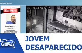 Jovem foi visto pela última vez no sábado no Bairro Santos Dumont em Aracaju