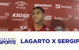 Atacante Betinho volta a brilhar e evita derrota do Sergipe contra o Lagarto pelo Brasileiro