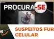 Polícia divulga imagens de suspeitos de roubo de celular em Nossa Senhora do Socorro