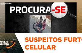 Polícia divulga imagens de suspeitos de roubo de celular em Nossa Senhora do Socorro