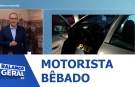 Homem com sinais de embriaguez e armado é preso após ser flagrado dirigindo na BR-101