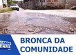Moradores do Bairro Olaria reclamam de problemas com a rede de esgoto