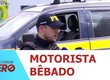 Homem com sinais de embriaguez e armado é preso após ser flagrado dirigindo na BR-101