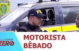 Homem com sinais de embriaguez e armado é preso após ser flagrado dirigindo na BR-101