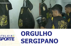 Equipe sergipana brilha no Campeonato Pernambucano de Muay Thai