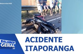Homem de 29 anos morre após acidente envolvendo uma moto e um carro na Rodovia SE-265