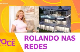 Lore Improta mostra o andamento da obra de sua nova mansão