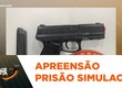 Simulacro de arma de fogo é apreendido durante abordagem na capital