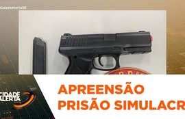 Simulacro de arma de fogo é apreendido durante abordagem na capital