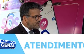 Está sendo realizado um atendimento móvel de atendimento e acolhimento SOS Maria da Penha