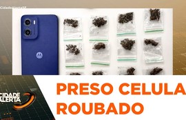 Homem é preso com celular roubado e drogas em Nossa Senhora do Socorro