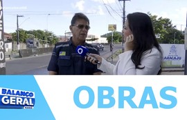Obras de instalações elétricas e iluminação cênica aumentam tráfego na ponte Aracaju/Barra