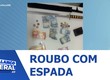 Casal é preso após assalto com espada no Centro de Aracaju