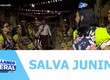 Muitas manifestações culturais, com luzes e cores das espadas e barco de fogo marcaram a Salva Junina em Estância