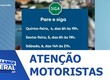 Ponte Godofredo Diniz no Bairro Coroa do Meio terá pare e siga no trânsito