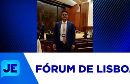 Deputado Federal Ícaro de Valmir integra debates sobre desafios da economia global em Portugal