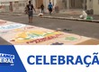 Fiéis da paróquia Nossa Senhora Aparecida celebram dia de Corpus Christi