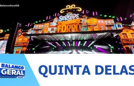 Primeira noite da ‘Quinta delas’ no arraiá do povo reúne uma multidão