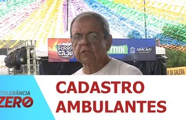 Começa o cadastramento de ambulantes para comercializar no Forró Caju