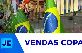 Vendas aumentam no comércio com a aproximação da Copa do Mundo